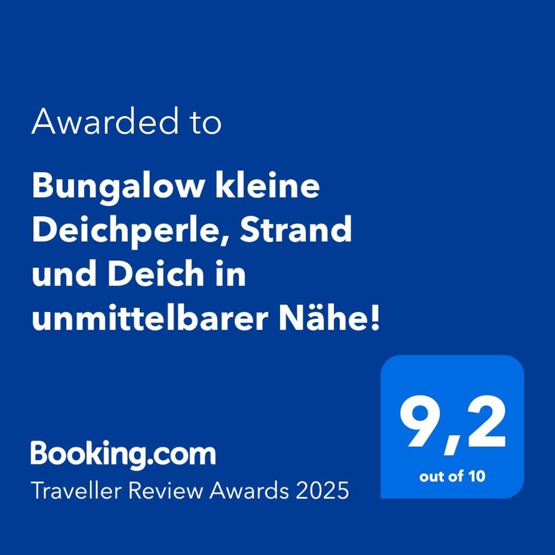 Bungalow Kleine Deichperle, Strand Und Deich In Unmittelbarer Naehe! Lemmer Esterno foto